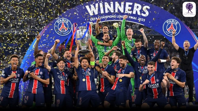 Paris Saint-Germain thrash Inter Milan, clinch Champions League for first time in club history.